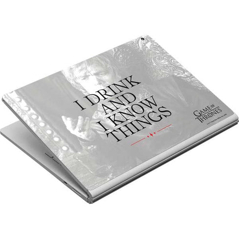 Game of Thrones: Tyrion Lannister Quote Surface Book Skin